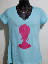 Load image into Gallery viewer, QUEEN V-NECK WOMEN T-SHIRTS